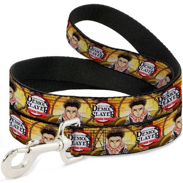 Buckle-Down Dog Leash - DEMON SLAYER Gyomei Himejima Chain Pose and Title Logo