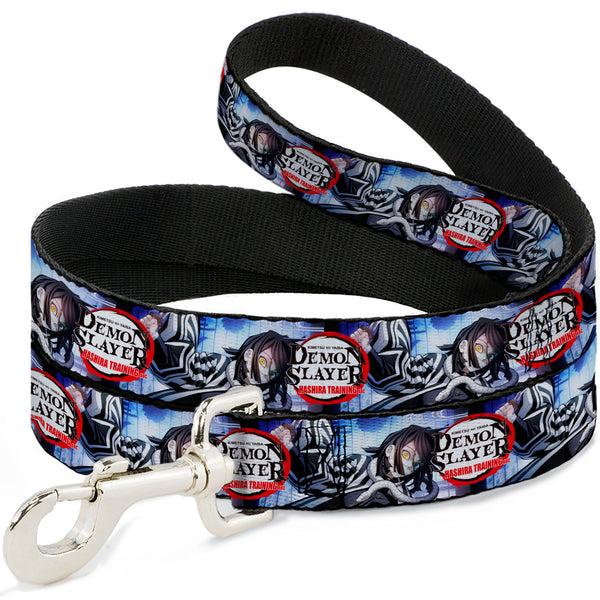 Buckle-Down Dog Leash - DEMON SLAYER Obanai Iguro Pose and Title Logo