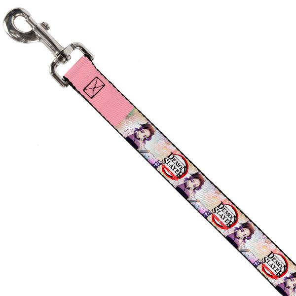 Buckle-Down Dog Leash - DEMON SLAYER Shinobu Kocho Pose And Title Logo