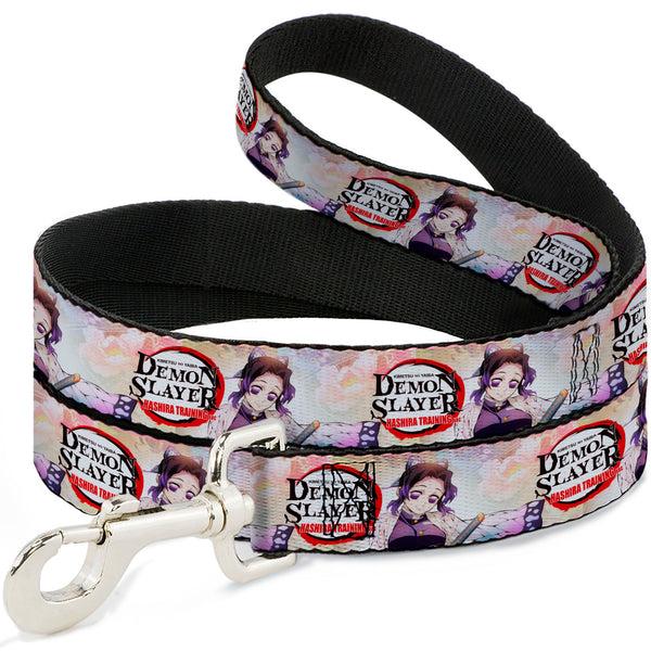 Buckle-Down Dog Leash - DEMON SLAYER Shinobu Kocho Pose and Title Logo
