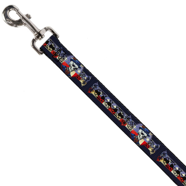 Buckle-Down Dog Leash - Grateful Dead Dave's Picks Skeleton Americana Bonus Art