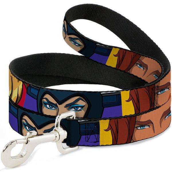Buckle-Down Dog Leash - Masters of the Universe Revelation Character Close-Up Blocks