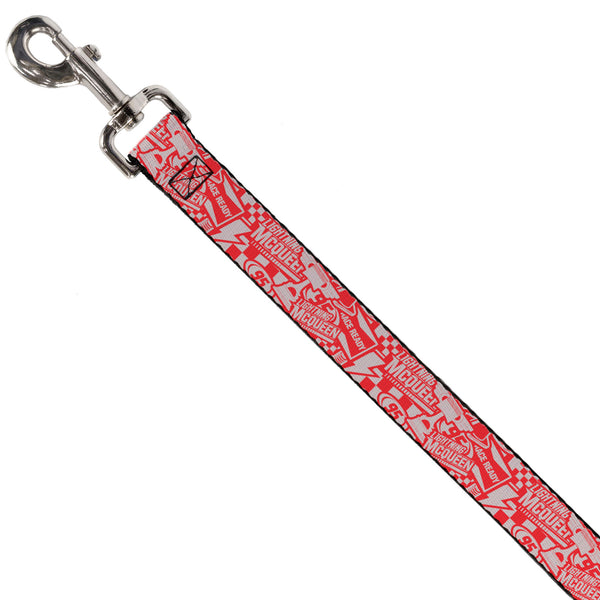 Buckle-Down Dog Leash - Moana Poses And Pua Flowers Blues
