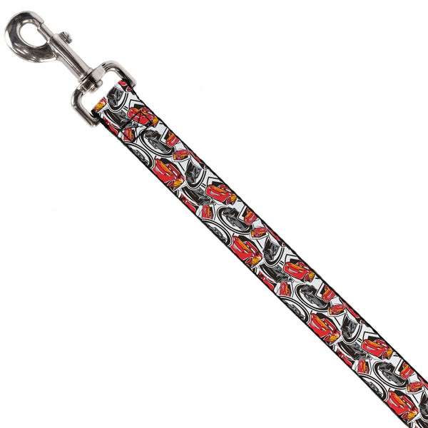 Buckle-Down Dog Leash - WINNIE THE POOH And Friends Poses And Title Logos Light Yellow