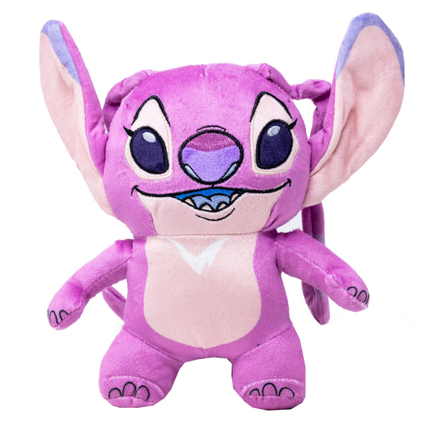Buckle-Down Dog Toy Squeaker Plush - Lilo and Stitch Angel Smiling Full Body Standing Pose