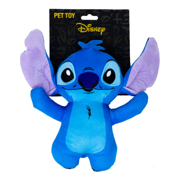 Buckle-Down Dog Toy Squeaker Plush - Lilo And Stitch Stitch Arms Up Full Body Standing Pose