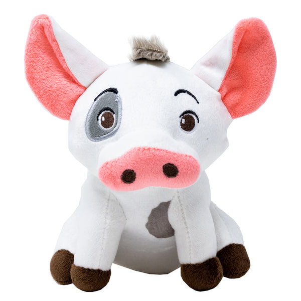 Buckle-Down Dog Toy Squeaker Plush - Moana Pua Full Body Sitting Pose