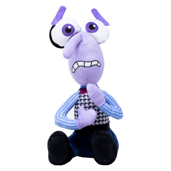 Buckle-Down Dog Toy Squeaker Plush - Pixar Inside Out Fear Full Body Pose