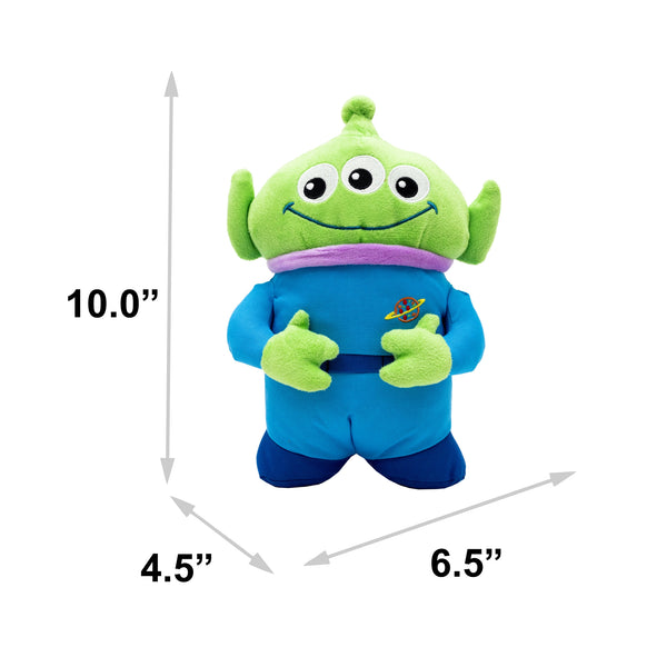Buckle-Down Dog Toy Squeaker Plush - Pixar Toy Story Alien Full Body Pose