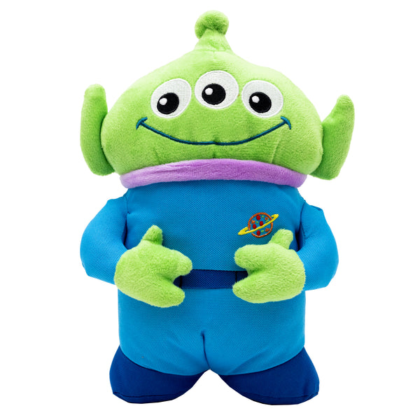 Buckle-Down Dog Toy Squeaker Plush - Pixar Toy Story Alien Full Body Pose