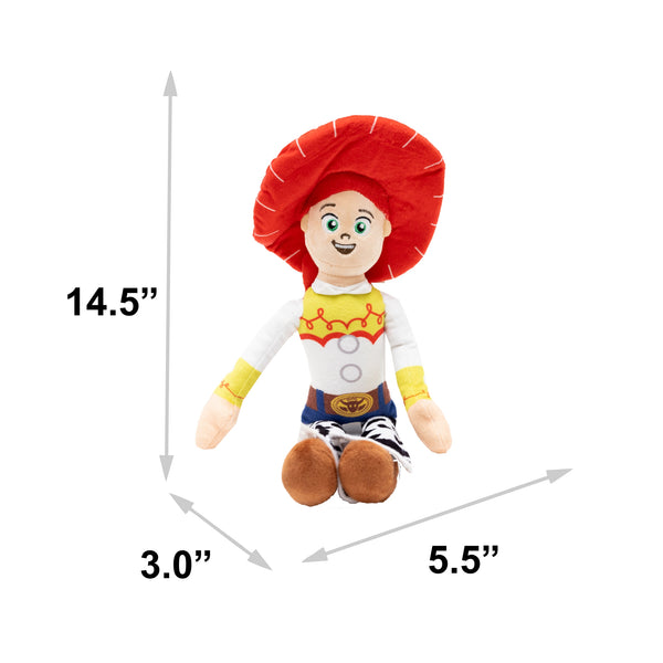 Buckle-Down Dog Toy Squeaker Plush - Pixar Toy Story Jessie Full Body Pose