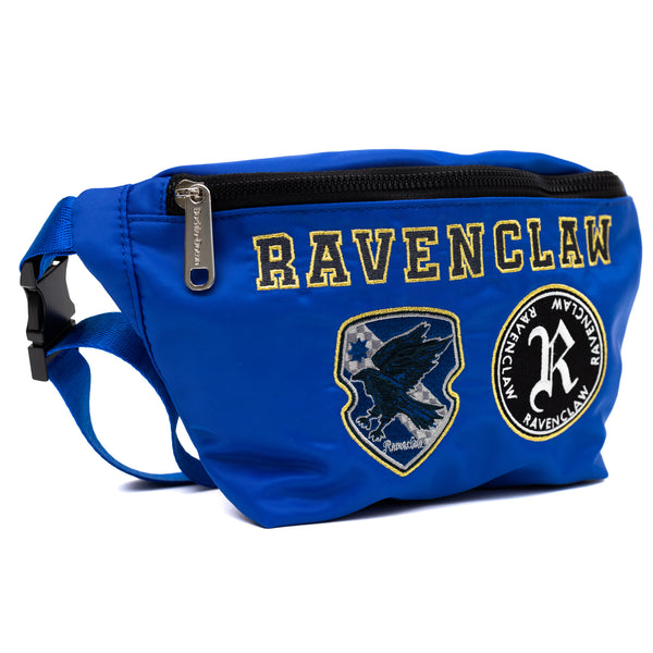 Buckle-Down Fanny Pack - Harry Potter RAVENCLAW Patches Embroidered Blue