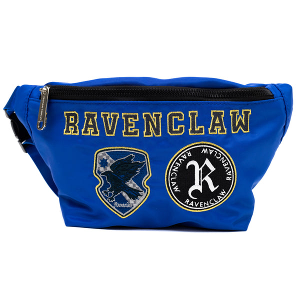 Buckle-Down Fanny Pack - Harry Potter RAVENCLAW Patches Embroidered Blue