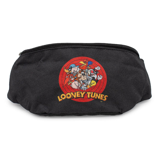 Buckle-Down Fanny Pack - LOONEY TUNES 10-Character Bullseye Logo