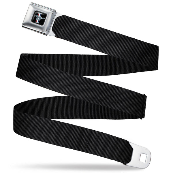 Buckle-Down Ford Mustang - Seatbelt Belt - Black Webbing