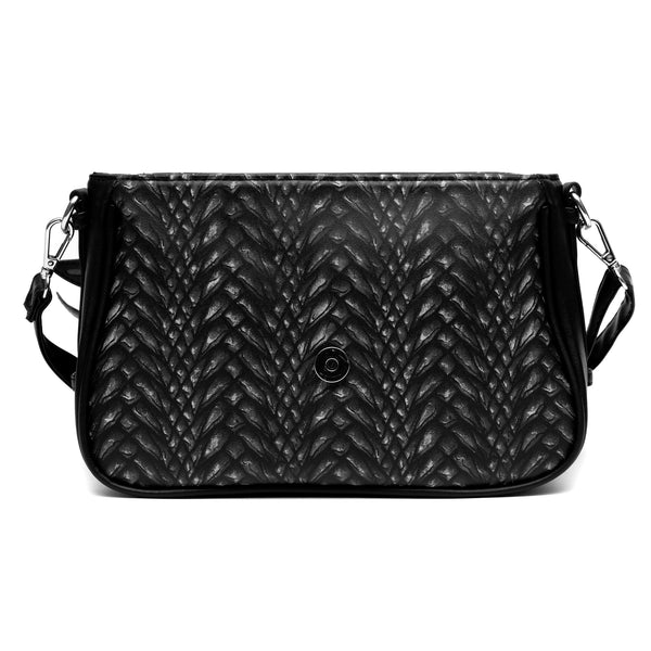 Buckle-Down Game Of Thrones Bag Fold Over Cross Body Game Of Thrones The Dragon Awakens Dragon Print Wing Applique Vegan Leather