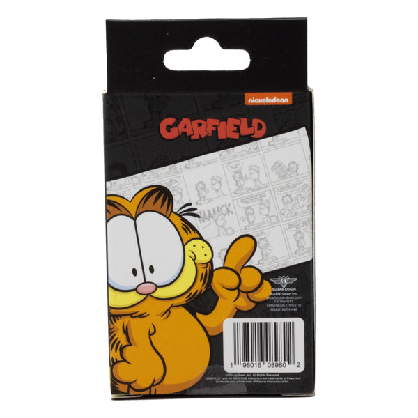 Buckle-Down Garfield Mystery Enamel Pin Blind Box Series Garfield Standing Garfield Lounging Garfield Eating Lasagna A Lasagna Plate Odie Waving Or Pooky Teddy Bear