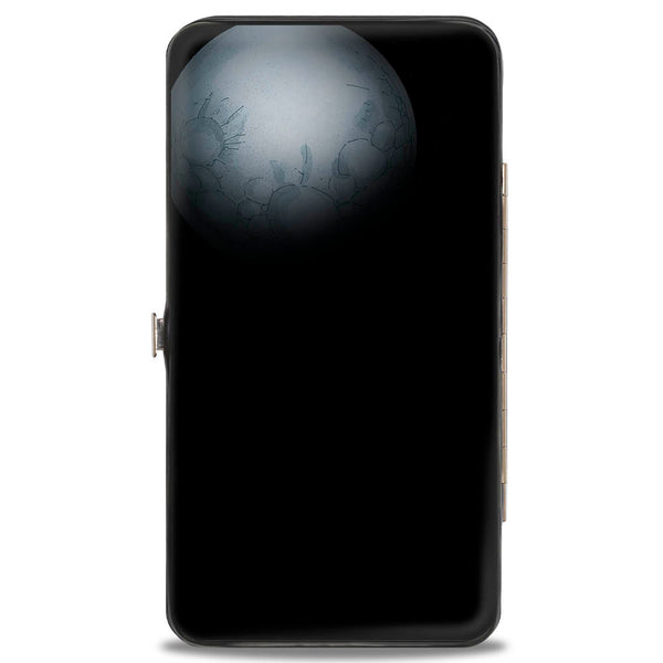 Buckle-Down Hinged Wallet - Batman Catwoman Kissing Hush Pose + Moon
