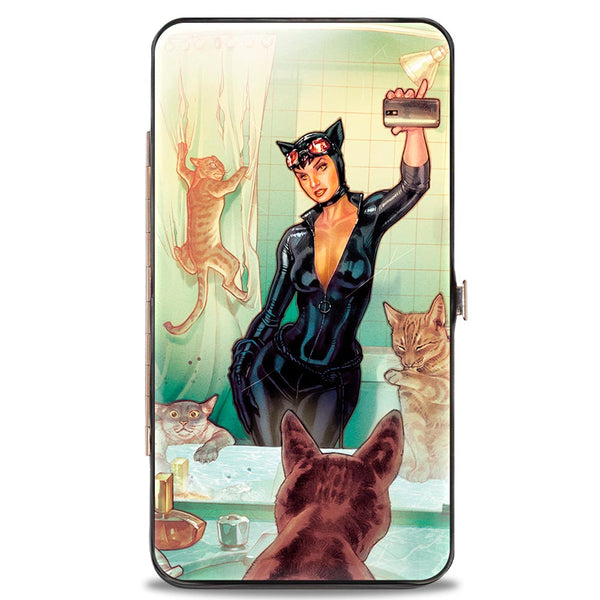 Buckle-Down Hinged Wallet - Catwoman Issue #34 Selfie Variant + Issue #1 Cover Poses