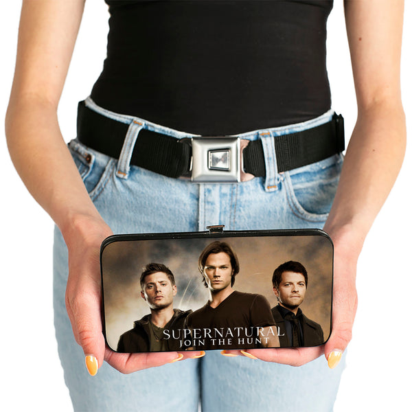 Buckle-Down Hinged Wallet - Dean Sam & Castiel Group + NOTHING IN OUR LIVES IS SIMPLE-SUPERNATURAL