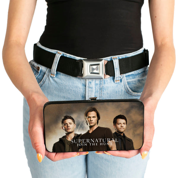 Buckle-Down Hinged Wallet - Dean Sam & Castiel Group SUPERNATURAL JOIN THE HUNT