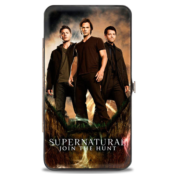 Buckle-Down Hinged Wallet - Dean Sam & Castiel Standing Pose SUPERNATURAL JOIN THE HUNT