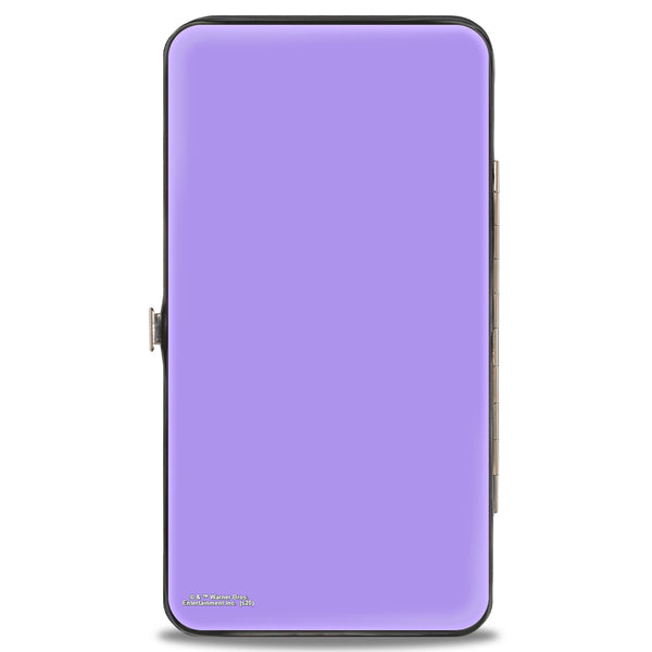 Buckle-Down Hinged Wallet - FRIENDS Monica's Peephole Picture Frame Purple Yellow