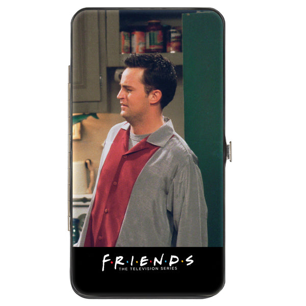 Buckle-Down Hinged Wallet - FRIENDS Monica's Turkey Head + Chandler Vivid Pose