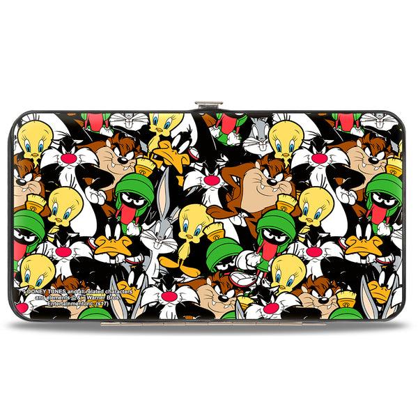 Buckle-Down Hinged Wallet - Looney Tunes 6-Character Stacked Collage2