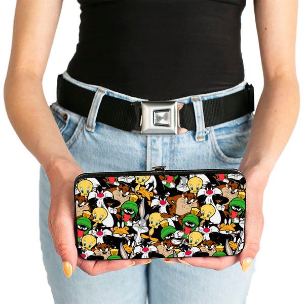 Buckle-Down Hinged Wallet - Looney Tunes 6-Character Stacked Collage2