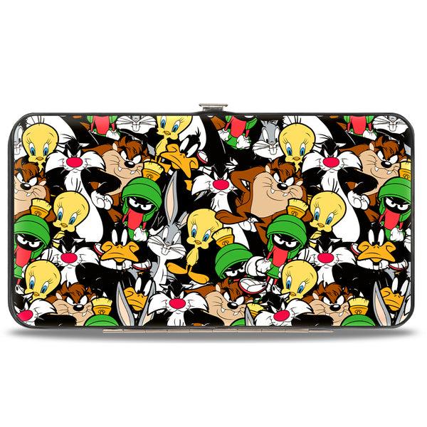 Buckle-Down Hinged Wallet - Looney Tunes 6-Character Stacked Collage2