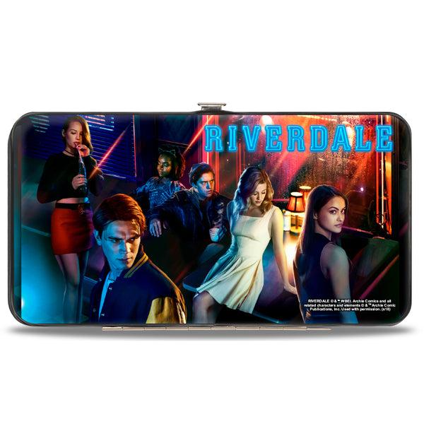 Buckle-Down Hinged Wallet - RIVERDALE 6-Character Diner Group Pose