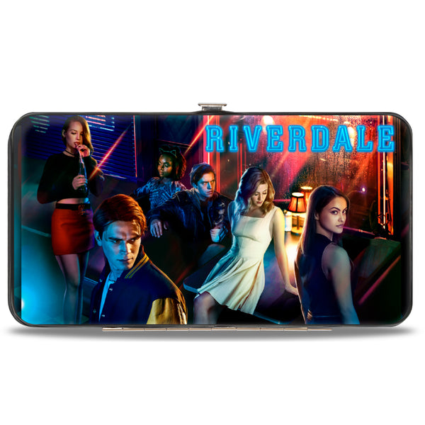 Buckle-Down Hinged Wallet - RIVERDALE 6-Character Diner Group Pose
