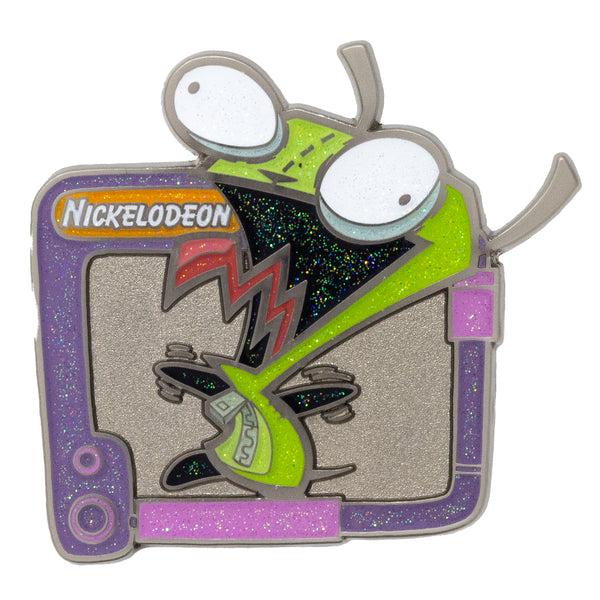 Buckle-Down Invader Zim Blind Box Glitter Enamel Pin Series - Mystery Character Zim GIR Piggy Dib Or Gaz