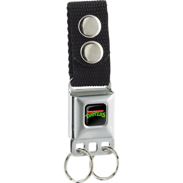 Buckle-Down Keychain - Classic Teenage Mutant Ninja Turtles Logo Full Color