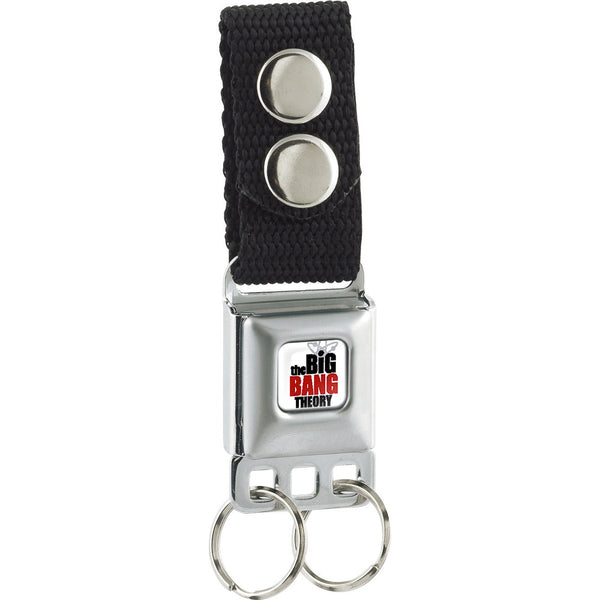 Buckle-Down Keychain - THE BIG BANG THEORY Full Color White Black Red