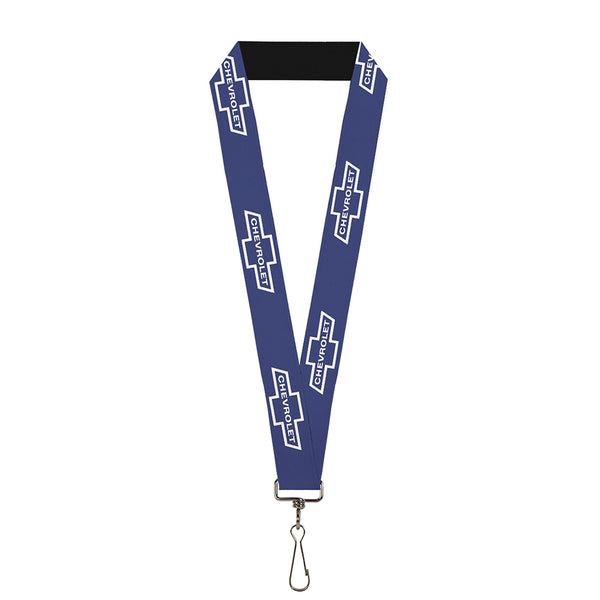 Buckle-Down Lanyard - 1.0" - 1965 CHEVROLET Bowtie Blue White