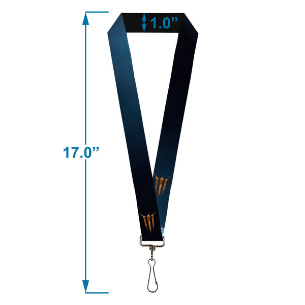 Buckle-Down Lanyard - 1.0" - BALDUR'S GATE III Group Pose And Title Logo Grays