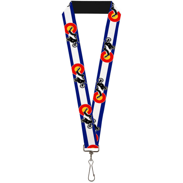 Buckle-Down Lanyard - 1.0" - Colorado Freestyle Motocross Superman