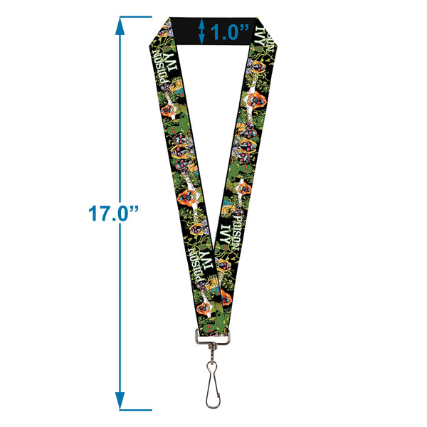 Buckle-Down Lanyard - 1.0" - Detective Comics Issue#752 Cover Gas Masked POISON IVY