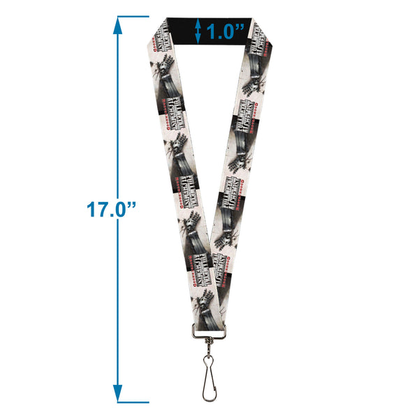 Buckle-Down Lanyard - 1.0" - FULLMETAL ALCHEMIST BROTHERHOOD Edward Elrics Automail Arm Tan