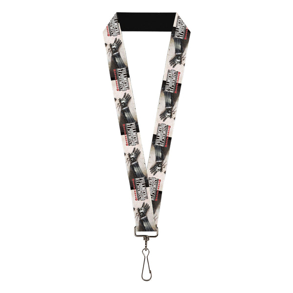 Buckle-Down Lanyard - 1.0" - FULLMETAL ALCHEMIST BROTHERHOOD Edward Elrics Automail Arm Tan