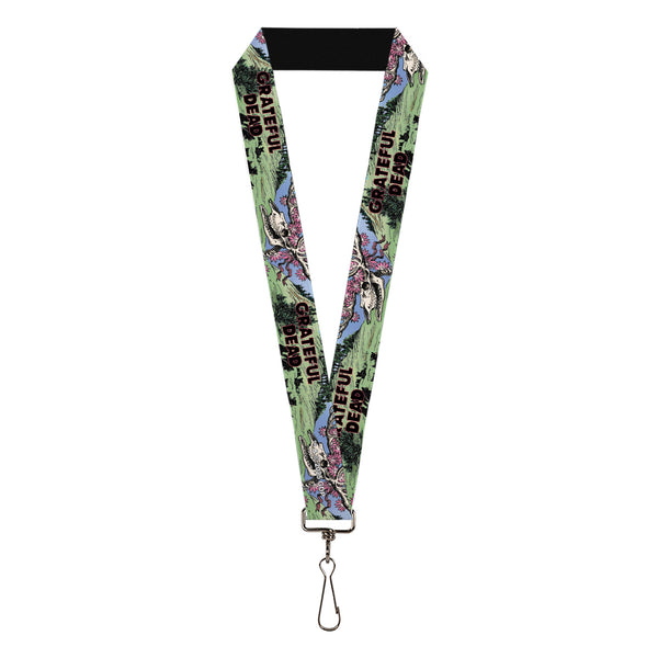 Buckle-Down Lanyard - 1.0" - Grateful Dead Dave's Picks Volume Nine Montana Cover Art