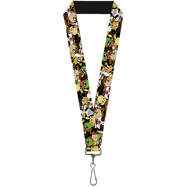 Buckle-Down Lanyard - 1.0" - Looney Tunes 6-Character Stacked Collage4