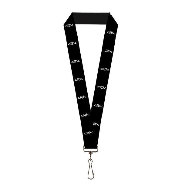 Buckle-Down Lanyard - 1.0" - Plymouth GTX Emblem Black White