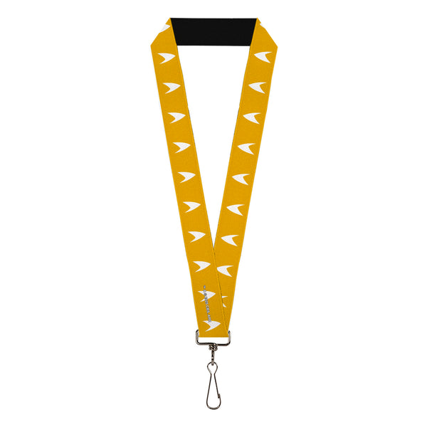 Buckle-Down Lanyard - 1.0" - Star Trek Starfleet Insignia Golden Yellow/White