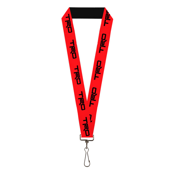 Buckle-Down Lanyard - 1.0" - Toyota Racing Development TRD Logo Red/Black