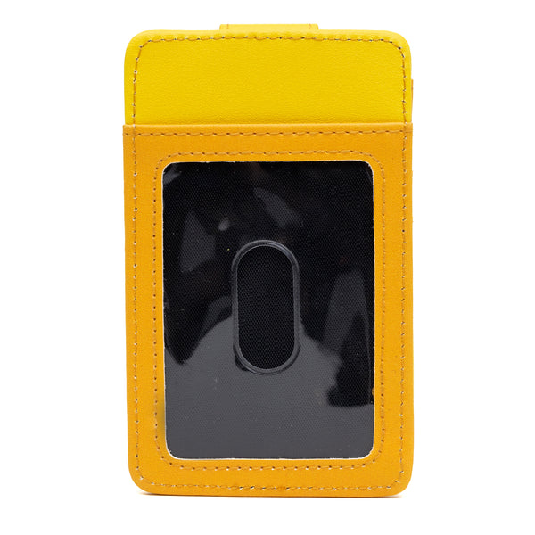 Buckle-Down Looney Tunes Vegan Leather Wallet ID Card Holder Tweety Bird Pose Yellows 3.0" X 5.0"