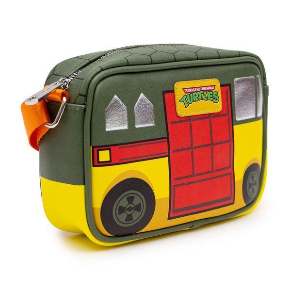 Buckle-Down Nickelodeon Bag Cross Body Teenage Mutant Ninja Turtles Party Van Vegan Leather