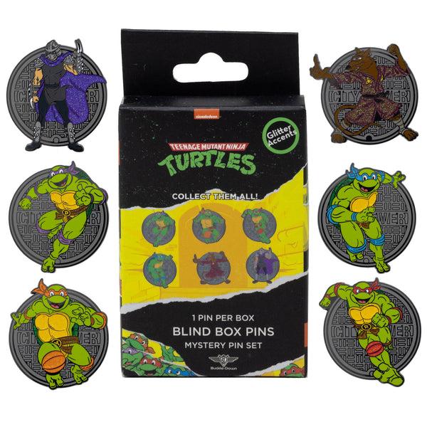 Buckle-Down Ninja Turtles Mystery Enamel Pin Blind Box Series Donatello Michaelangelo Raphael Leonardo Splinter Or Shredder